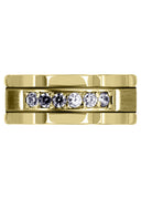 Yellow Gold Diamond Mens Engagement Ring | 0.36 Carats | 0.36 Carats (Chandler)