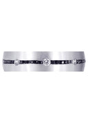 Diamond Mens Wedding Band | 0.24 Carats | Satin Finish (Malcolm)