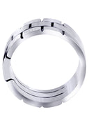 Diamond Mens Engagement Ring | 0.1 Carats | Satin Finish (Ellis)