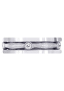 Diamond Mens Wedding Band | 0.15 Carats | Sand Blast Finish (Leonel)