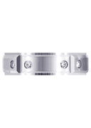 Diamond Mens Wedding Band | 0.3 Carats | Satin Finish (Legend)