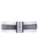 Diamond Mens Engagement Ring | 0.09 Carats | Cross Satin Finish (Braden)