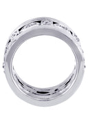Diamond Mens Wedding Band | 0.28 Carats | Satin Finish (Marcos)