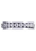 Diamond Mens Wedding Band | 0.52 Carats | High Polish Finish (Finnegan)