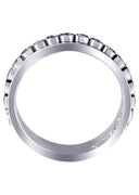 Diamond Mens Wedding Band | 0.52 Carats | High Polish Finish (Finnegan)