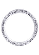 Diamond Mens Wedding Band | 1.88 Carats | Satin Finish (Eli)