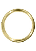 Yellow Gold Diamond Mens Wedding Band | 0.3 Carats | Wire Matt Finish (Brendan)