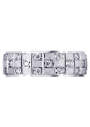 Diamond Mens Wedding Band | 0.17 Carats | Stone Finish (Prince)