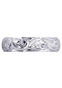 Diamond Mens Wedding Band | 0.2 Carats | High Polish Finish (Abram)
