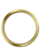 Yellow Gold Diamond Mens Wedding Band | 0.2 Carats | High Polish Finish (Abram)