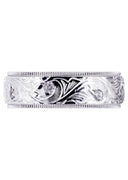 Diamond Mens Wedding Band | 0.16 Carats | High Polish Finish (Daxton)