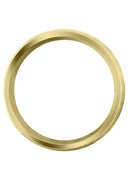 Yellow Gold Diamond Mens Wedding Band | 0.05 Carats | Satin Finish (Malik)