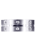 Diamond Mens Wedding Band | 0.24 Carats | High Polish Finish (Zaiden)