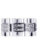 Diamond Mens Wedding Band | 0.64 Carats | High Polish Finish (Ruben)