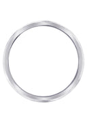 Diamond Mens Wedding Band | 0.6 Carats | Satin / High Polish Finish (Aden)