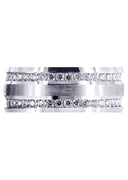 Diamond Mens Engagement Ring | 1.2 Carats | High Polish Finish (Cade)