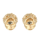 Mens Stud Diamond Earrings | 0.85 Carats 14K Yellow Gold