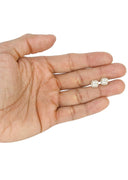 Mens Stud Diamond Earrings | 0.95 Carats 14K Yellow Gold