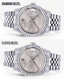 Mens Rolex Mens Watch Datejust 16200  | 36Mm | Grey Dial | Jubilee Band