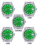 Mens Rolex Datejust  Watch 16200 | 36Mm | Green Dial | Jubilee Band