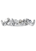 GOLD AND DIAMOND 6 TEETH GRILLZ