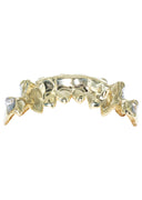 8 TEETH GOLD RUBY GRILLZ