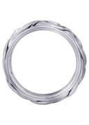 Hand Woven Mens Wedding Band | Satin Finish (Abraham)