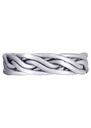 Braided Mens Wedding Band | GB Finish (Miguel)