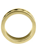 Yellow Gold Hand Woven Mens Wedding Band | Wire Matt Finish (Antonio)