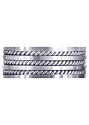 Hand Woven Unique Mens Wedding Band | High Polish Finish (Ezekiel)