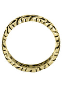 Yellow Gold Celtic Mens Wedding Band | High Polish Finish (Tyler)