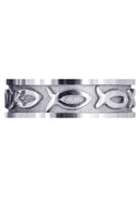 Religious Mens Wedding Band | Sand Blast / High Polish Finish (Mark)