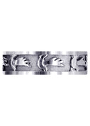 Religious Mens Wedding Band | Sand Blast / High Polish Finish (August)