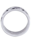 Hand Woven Mens Engagement Ring | High Polish Finish (Jayceon)