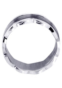 Contemporary Mens Wedding Band | Satin Finish (Jaiden)