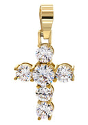 Mens Gold Plated Cross Pendant | 11.5 Grams