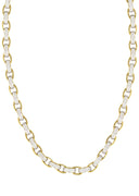 Gold Hermes Diamond Chain