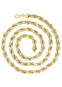 Iced Out Rope Chain