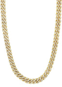 Iced Out Diamond Miami Cuban Link 10K Gold ( 5MM-8.5MM )