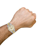 Diamond Gold Rolex Watch For Men 16233 | 36MM | Full Diamond Dial | Jubilee Band