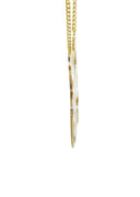Ladies Plain Gold Name Plate Necklace | Appx. 8 Grams