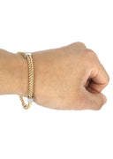 14K Diamond Franco Bracelet | 2.50 Carats | 6 mm Width