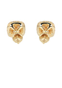 Mens Stud Diamond Earrings | 0.91 Carats 14K Yellow Gold