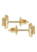 Mens Stud Diamond Earrings | 0.67 Carats 14K Yellow Gold
