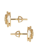 Mens Stud Diamond Earrings | 1.04 Carats 14K Yellow Gold