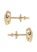 Mens Stud Diamond Earrings | 1.21 Carats 14K Yellow Gold