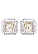 Princess Diamond Stud Earrings | 2.23 Carats