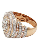 Mens Diamond Ring | 2.98 Carats | 12.28 Grams
