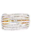 14K Ladies Diamond Cocktail Ring | 1.35 Carats | 6.2 Grams