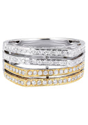 14K Ladies Diamond Cocktail Ring | 0.55 Carats | 6.29 Grams